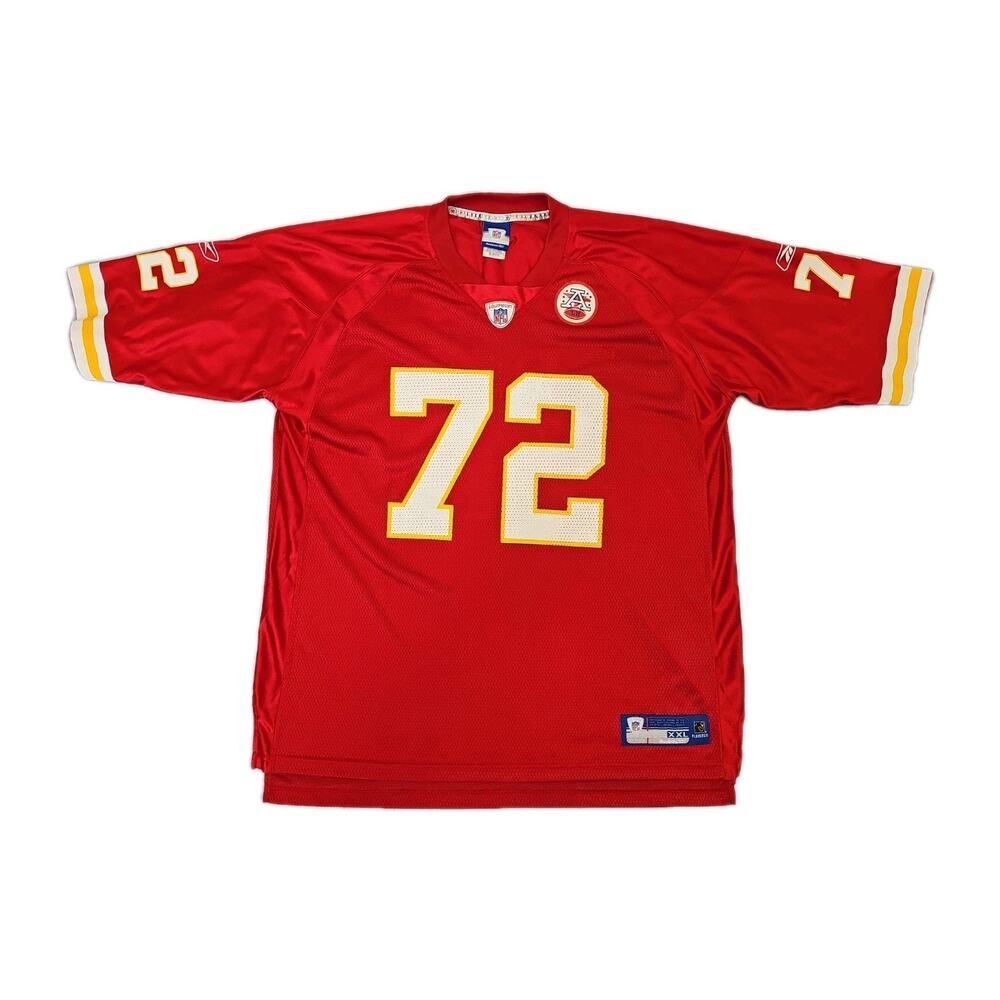 VINTAGE Reebok Kansas City Chiefs Jersey Mens XXL Glenn Dorsey Red NFL Football